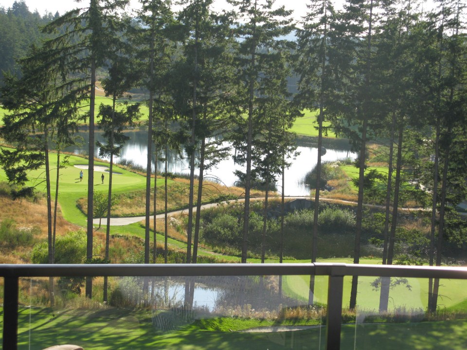 View over Bear Mountain Golf Course